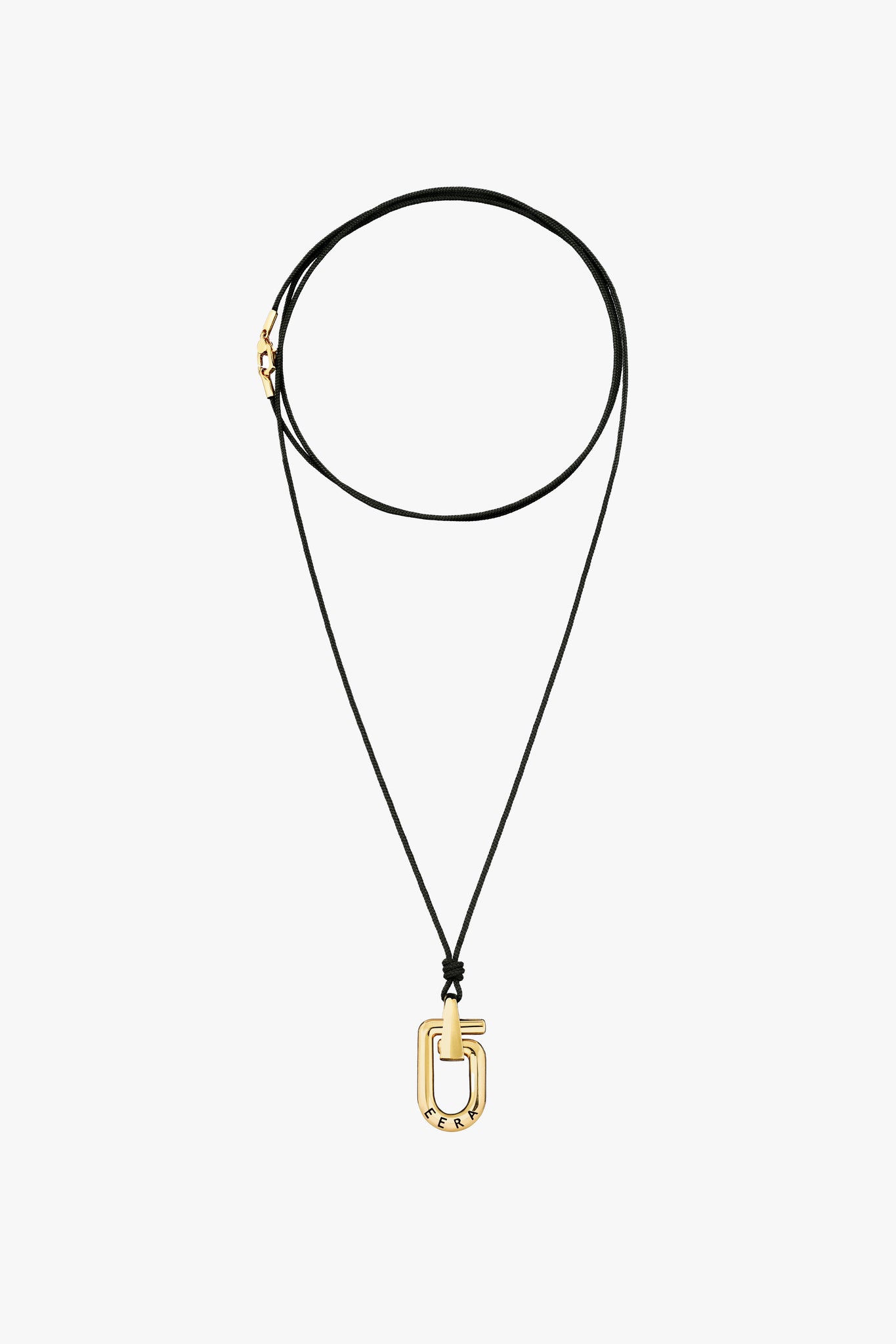 Reine Yellow Gold Cord Necklace