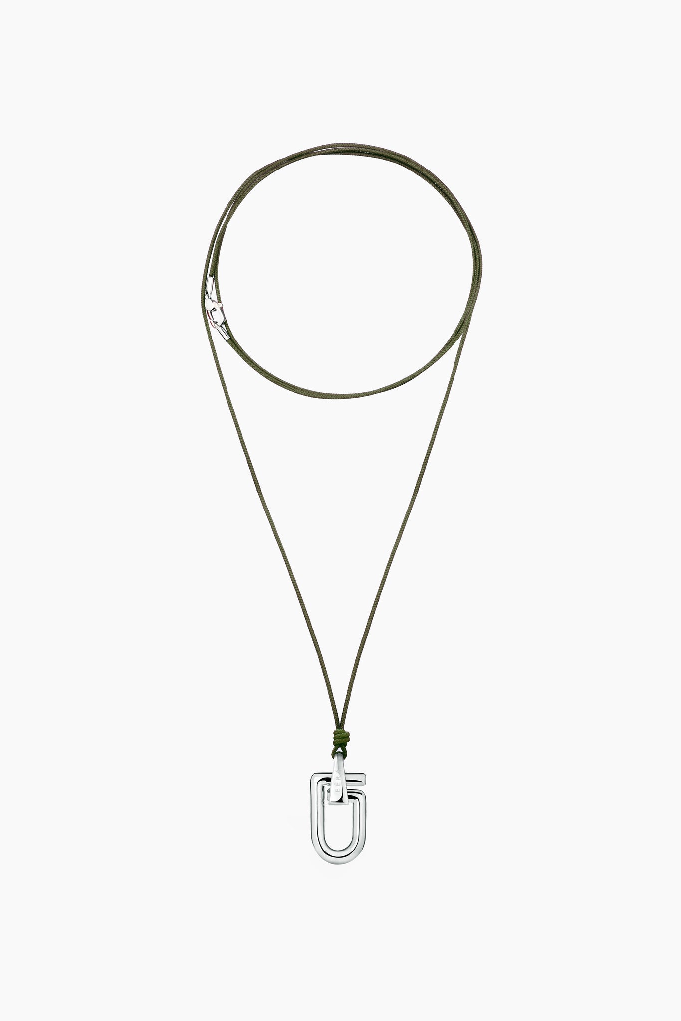 Reine Silver Cord Necklace