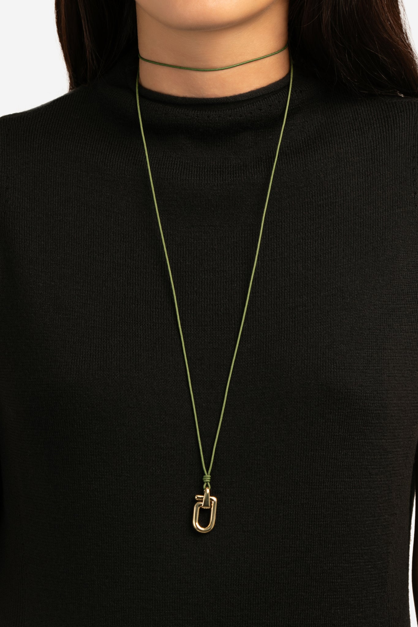 Reine Yellow Gold Cord Necklace