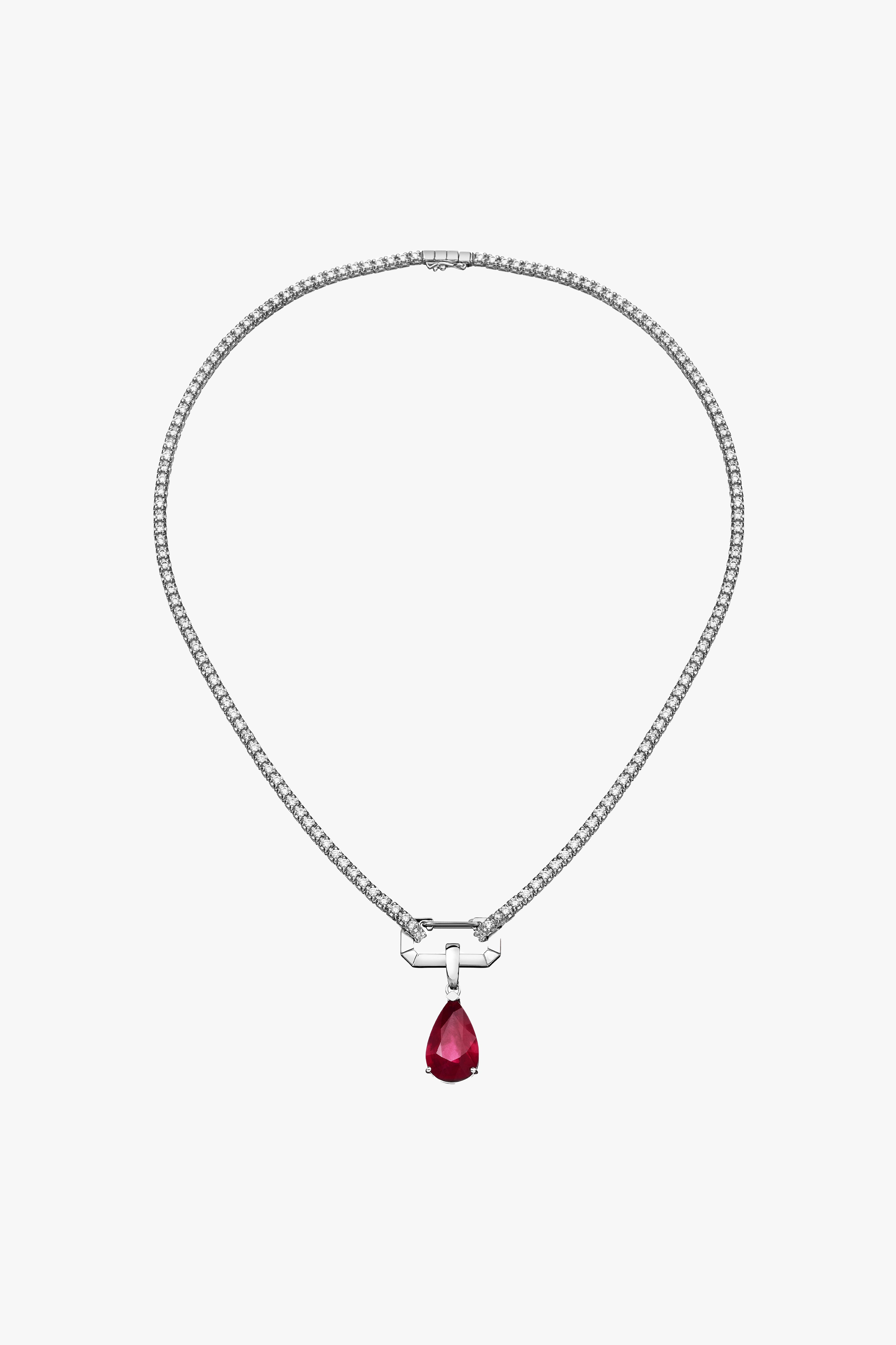 Paris Necklace Ruby – EÉRA